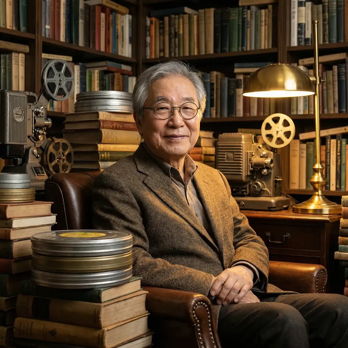 亚洲伦理片库馆长肖像 - 奇止大乳 研究学者